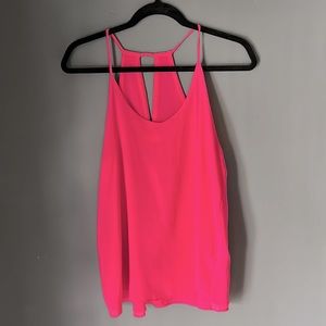 Hot pink tank
